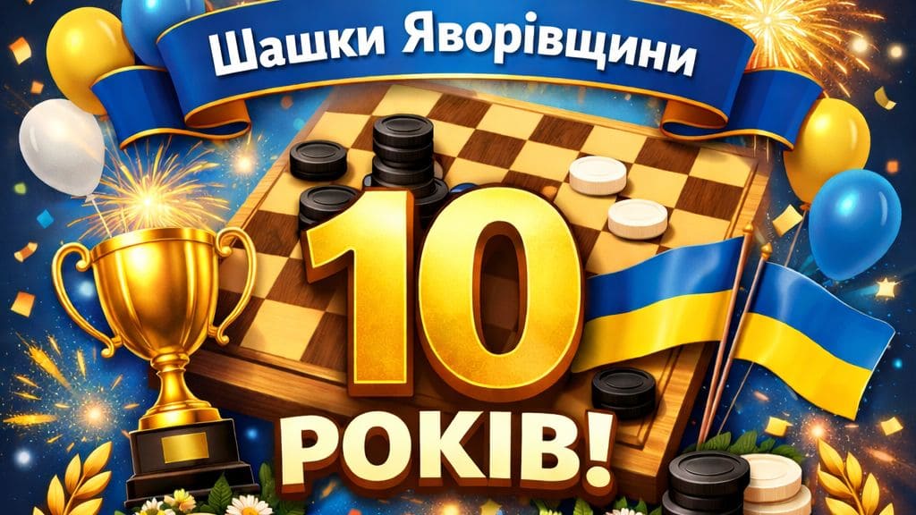 Спільноті «Шашки Яворівщини» – 10 років!