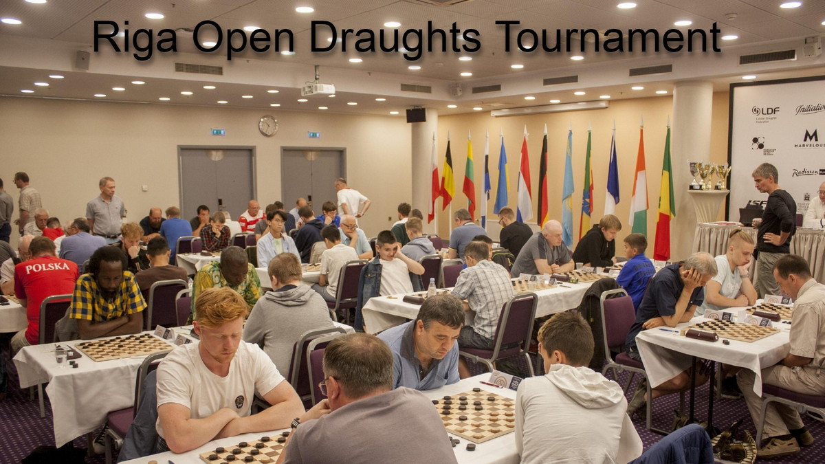 Етап Кубку світу Riga Open – 2025 *** з шашок-100