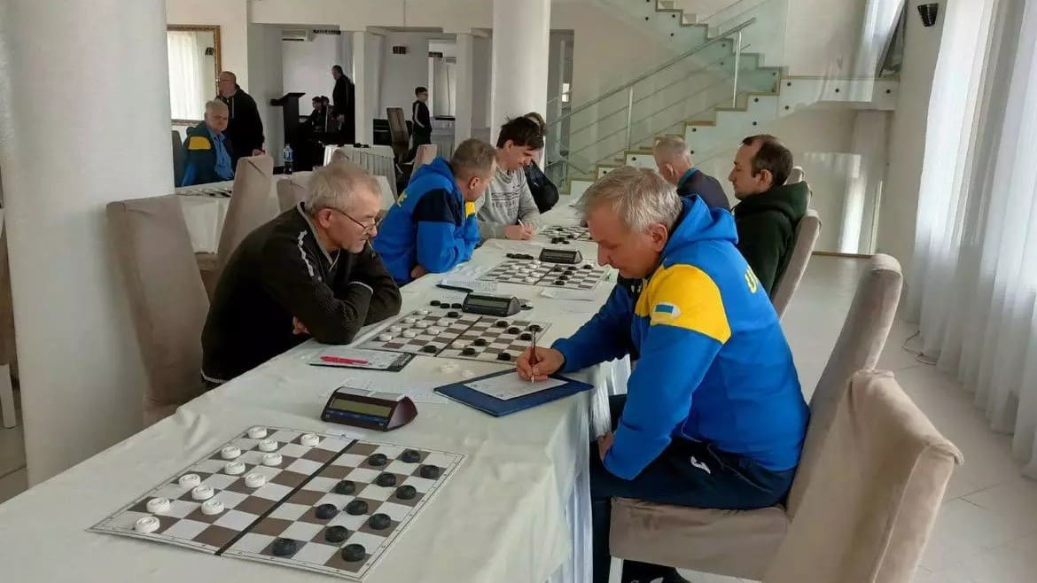 У Жовкві завершився чемпіонат України з шашок-64 серед глухих спортсменів