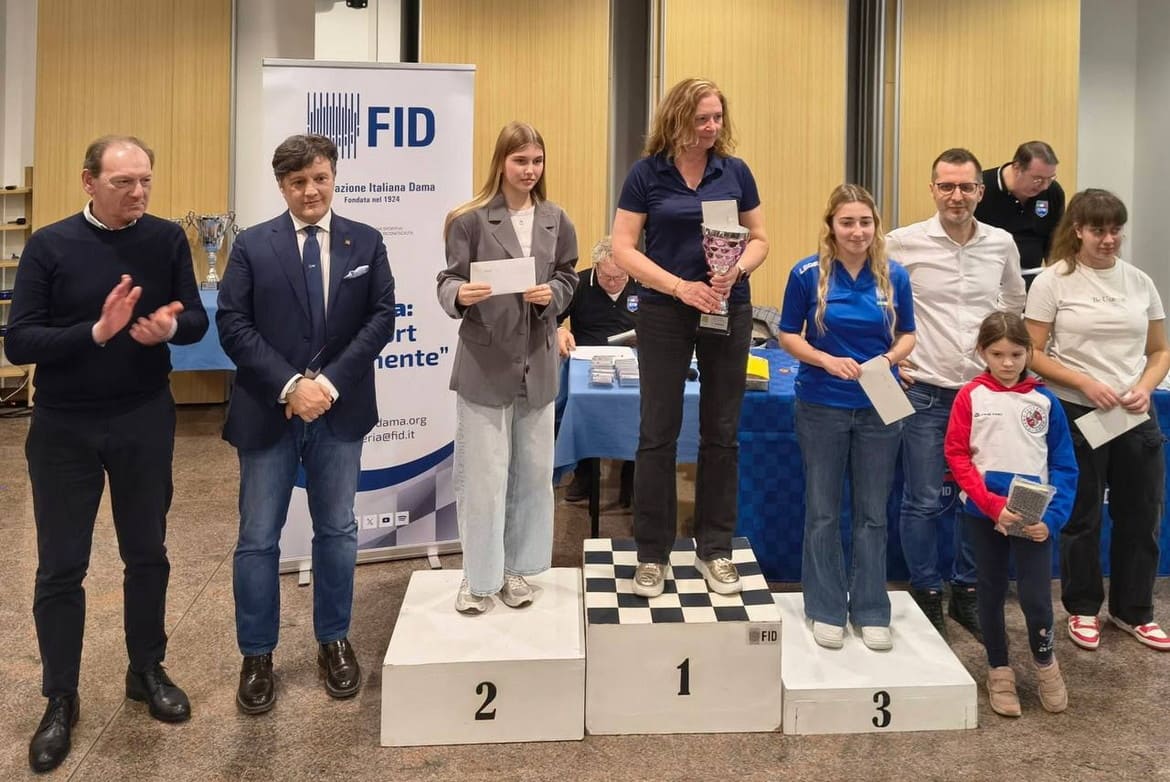 Українка Василиса Куценко стала другою на XXIX Cup City of Verona з шашок-100