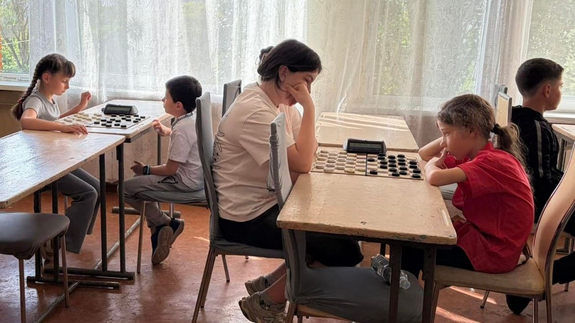 У Кам’янському визначили переможців чемпіонату міста з шашок-100 серед дітей до 13 років